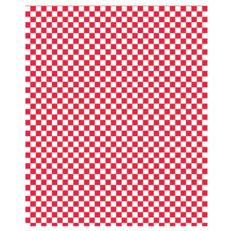 Carta antigrasso a quadri 31x31 cm 34 g/m2