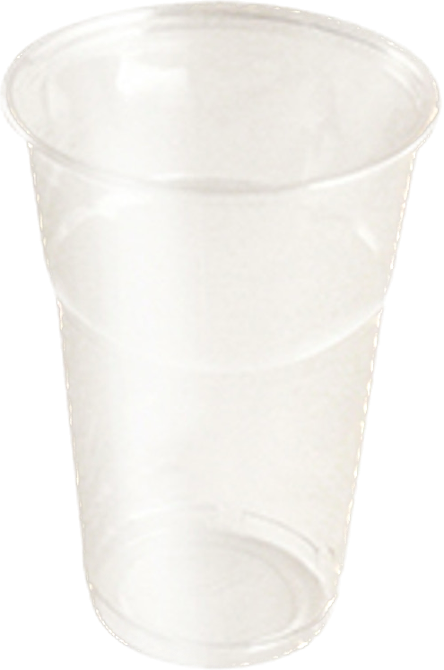 Bicchieri trasparenti in PET