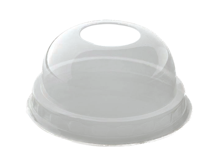 Coperchi a cupola con foro in PET