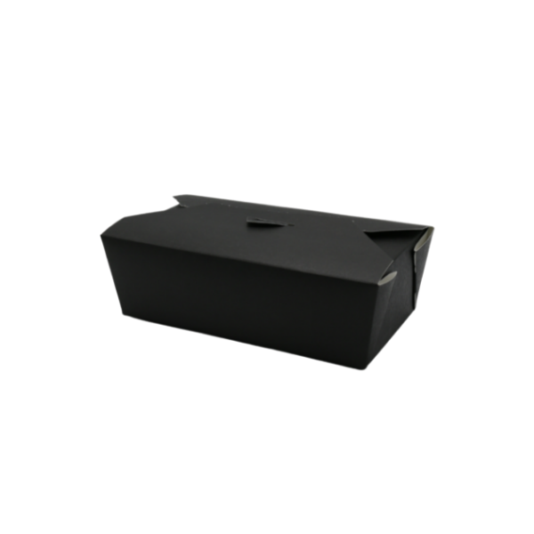 Foodbox Black 200x140x65h mm 2000 ml