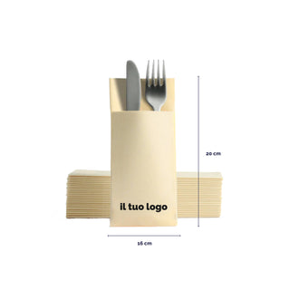 Tovaglioli porta posate in airlaid 32x40 cm